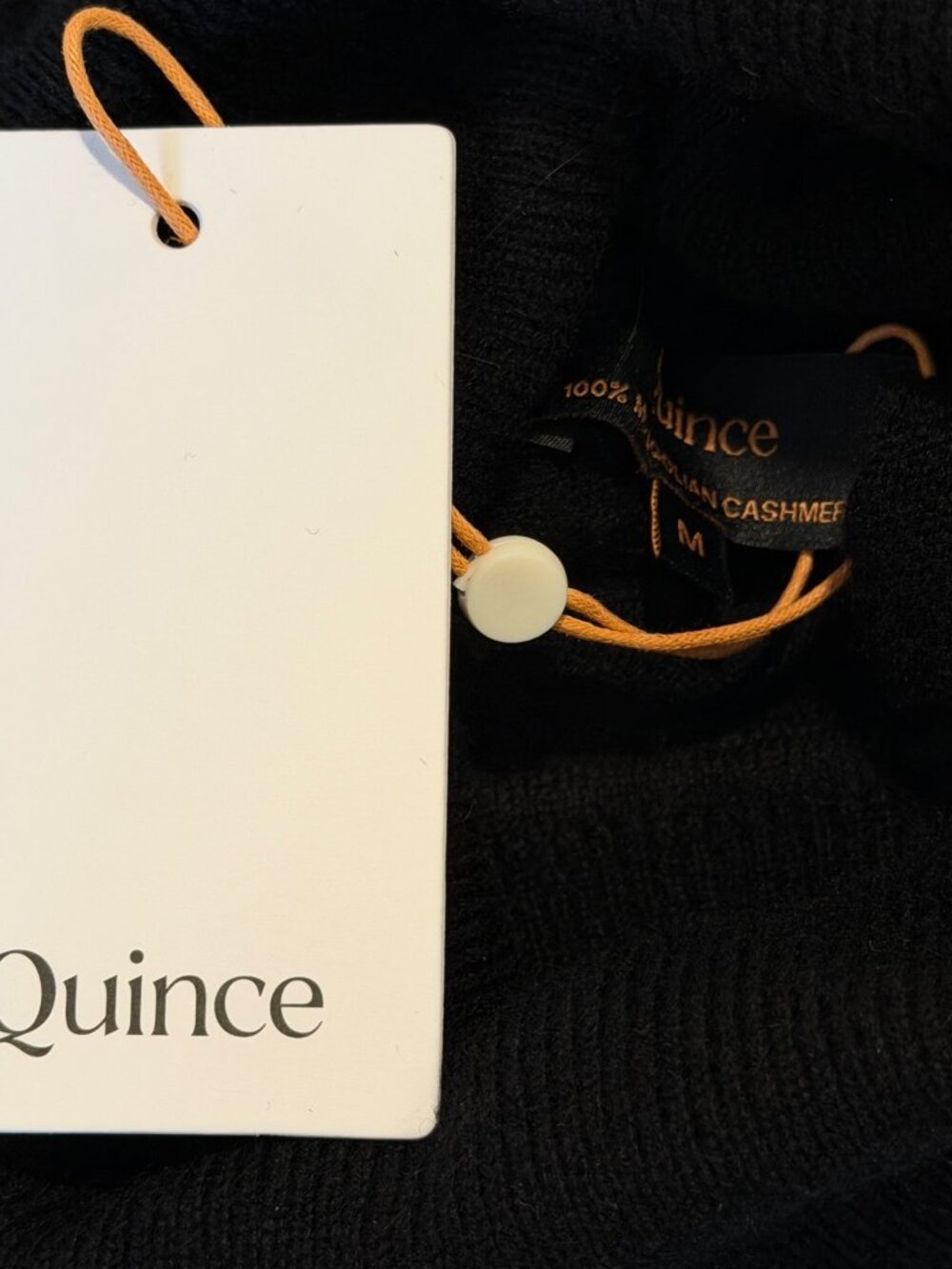 Quince Women's Organic Waxed Cotton Cropped Barn Jacket Black Size L NWT - Picture 5 of 8